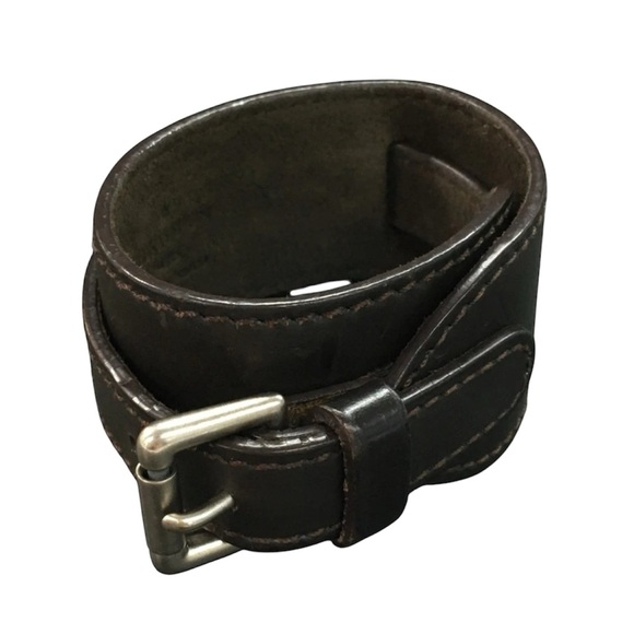 Louis Vuitton Mat Force Leather Monogram Bracelet - Picture 1 of 8